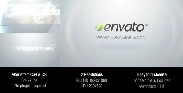 Videohive Elegant And Clean Logo 2196376