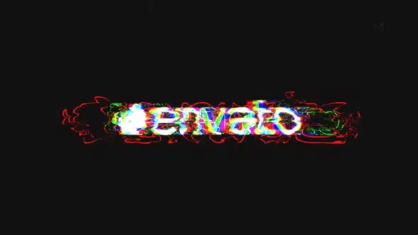 Videohive Glitch Logo Intro 2 in 1 44550479