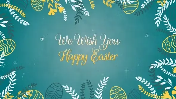 Videohive Happy Easter 44547586