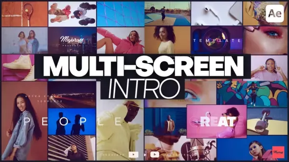 Videohive Multi-Screen Intro 43901760