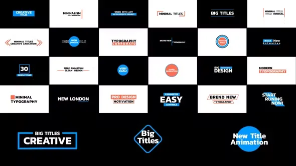 Videohive Simple Titles 44314673