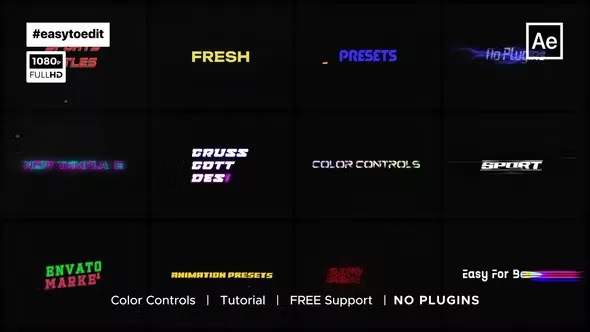 Videohive Text Animation Sports Theme 44398956