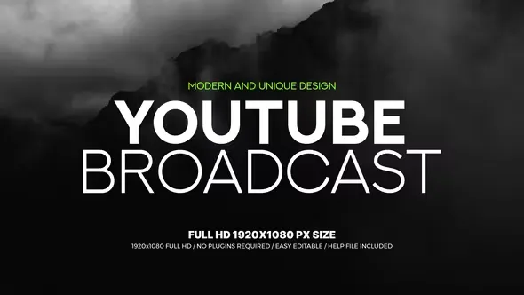 Videohive Youtube Broadcast 43932265