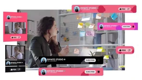 Videohive Youtube woman day 44025884