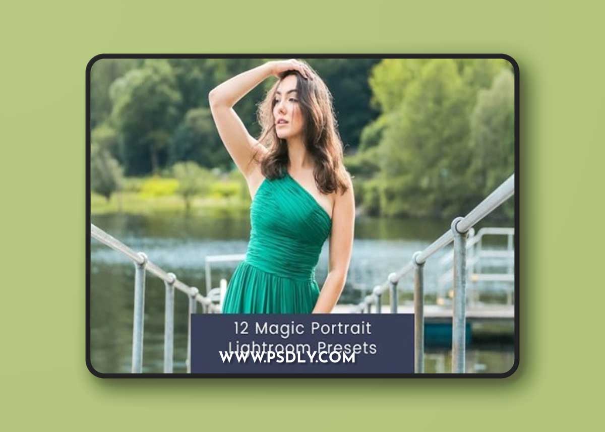 12 Magic Portrait Lightroom Presets 4UQGMGP