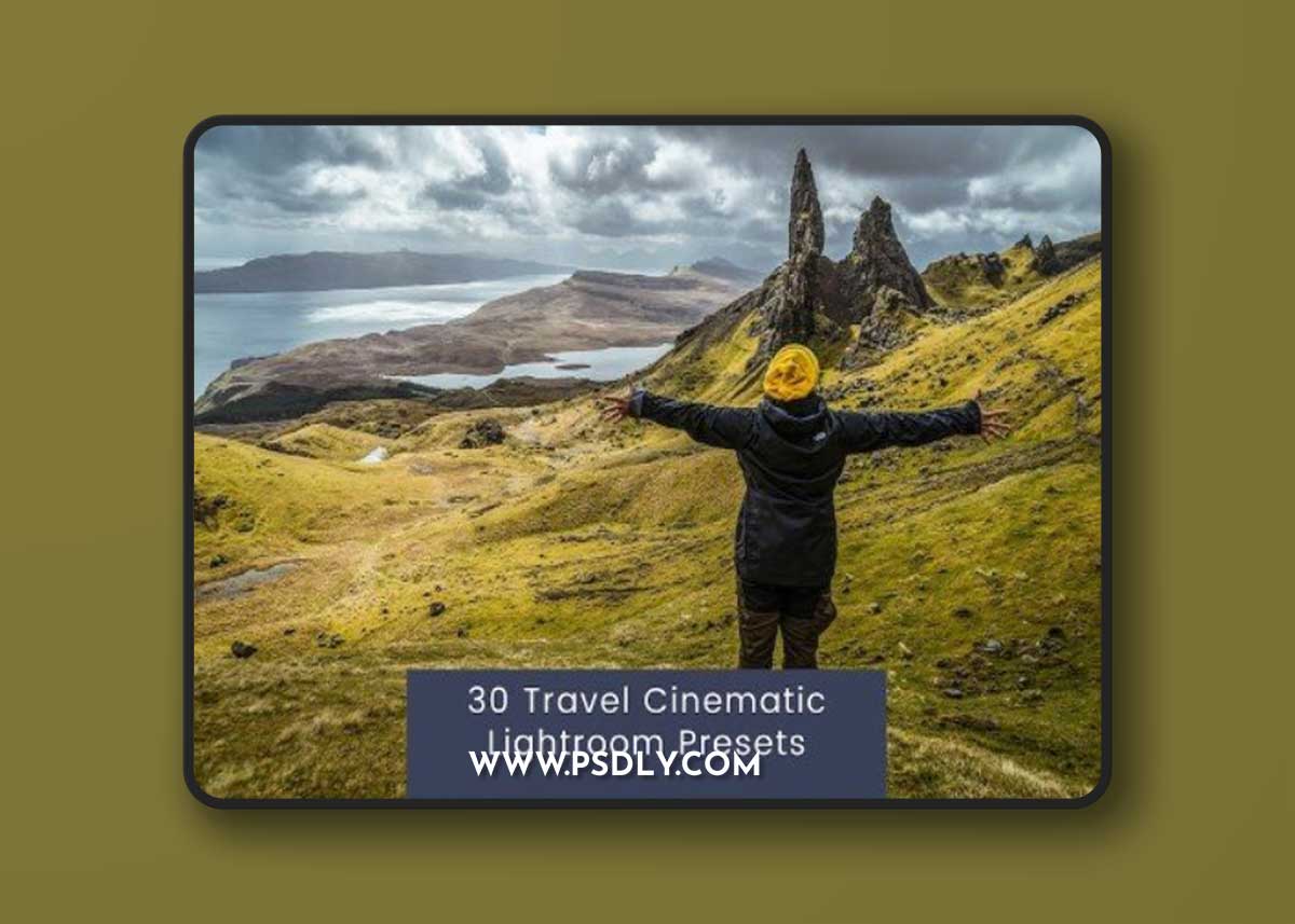30 Travel Cinematic Lightroom Presets