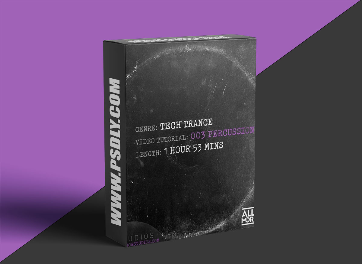 Allan Morrow Tech Trance 003 Percussion