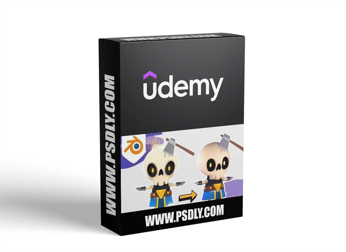 Blender: Make A Low Poly Skeleton 3D Character