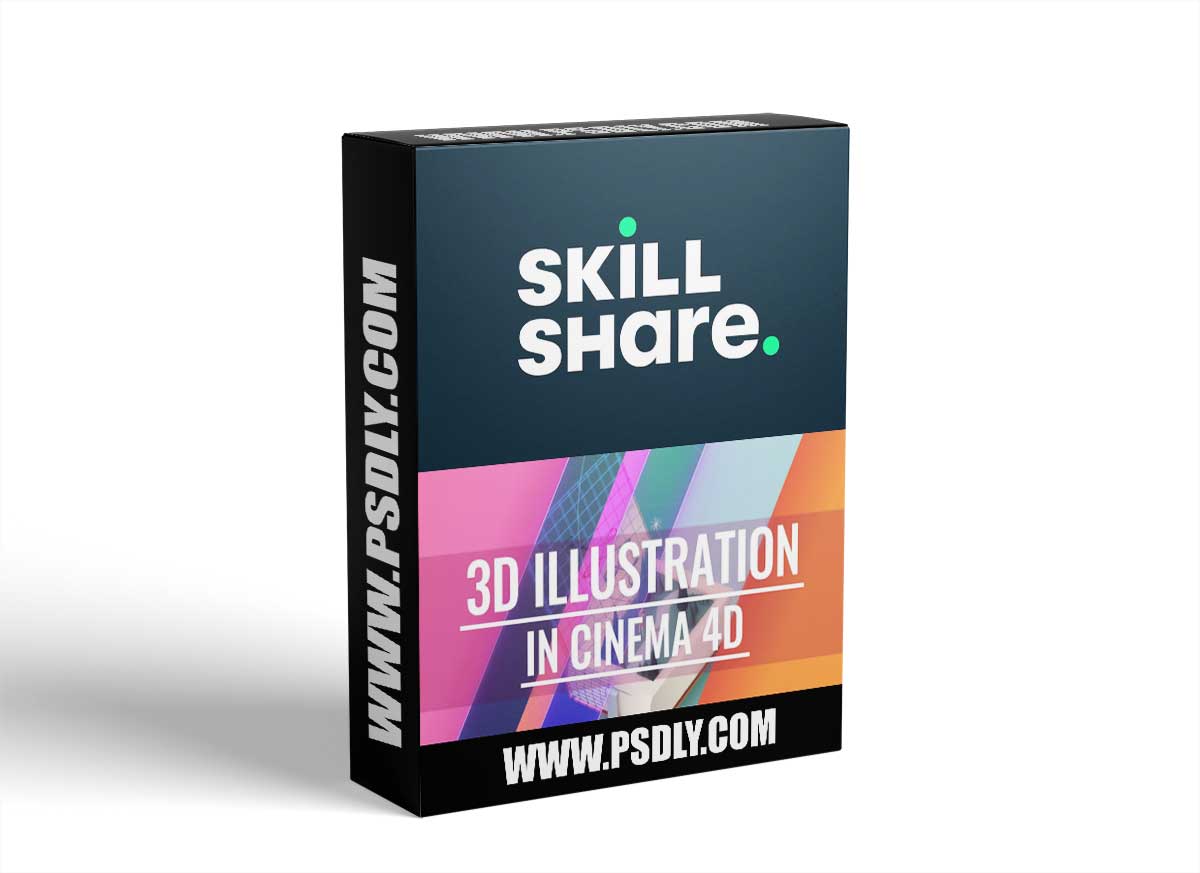 Cinema 4D Beginner: Learn the basics by making a stylish 3D Illustration