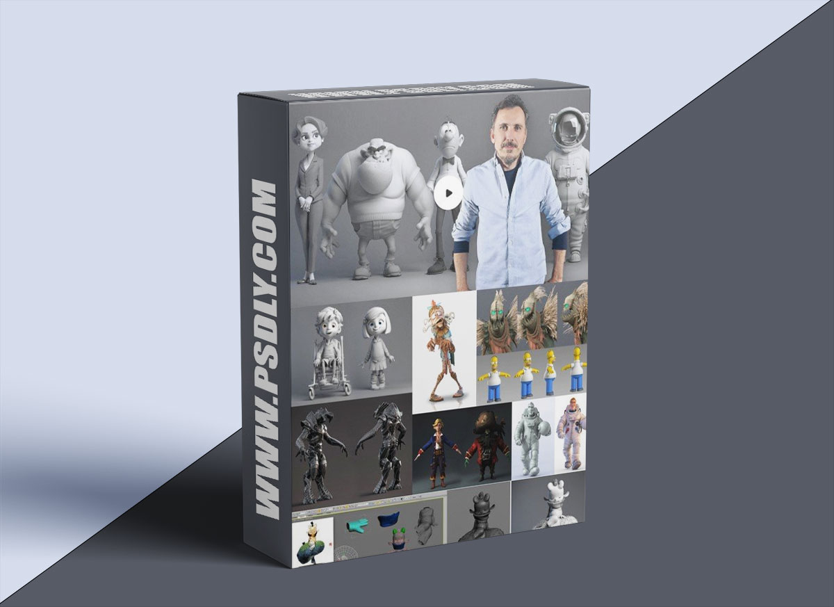 Domestika - Professional Modelling of 3D Cartoon Characters