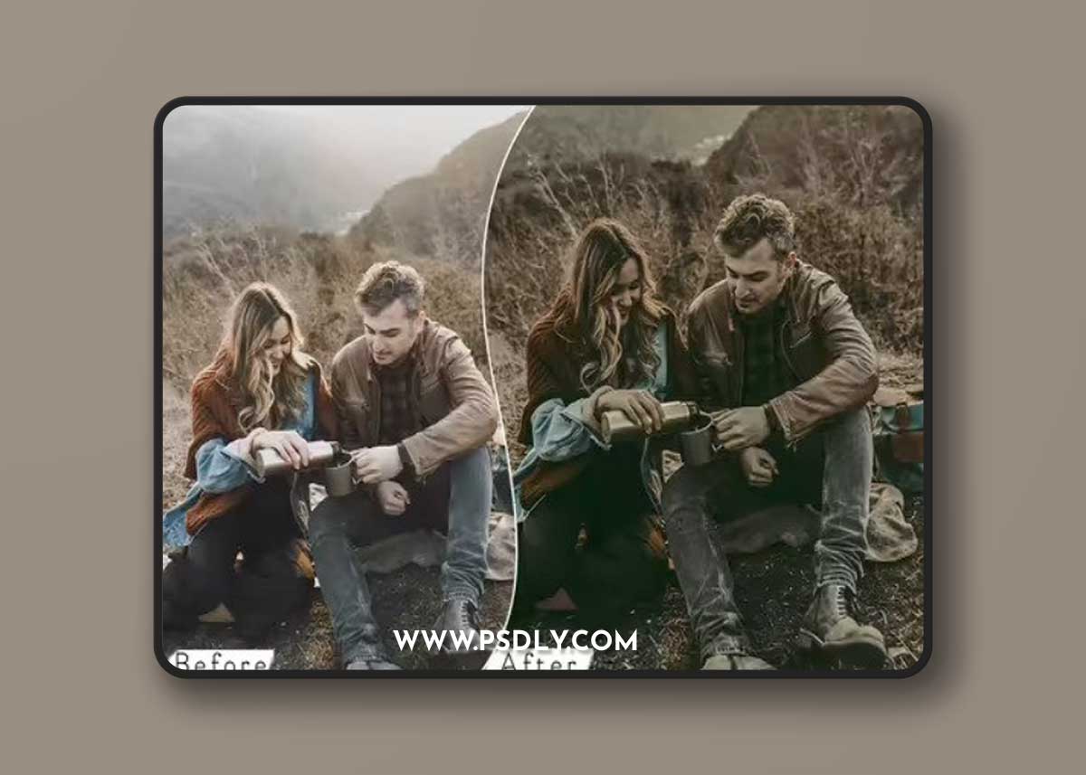 Earth Tones Cinematic Photoshop Actions