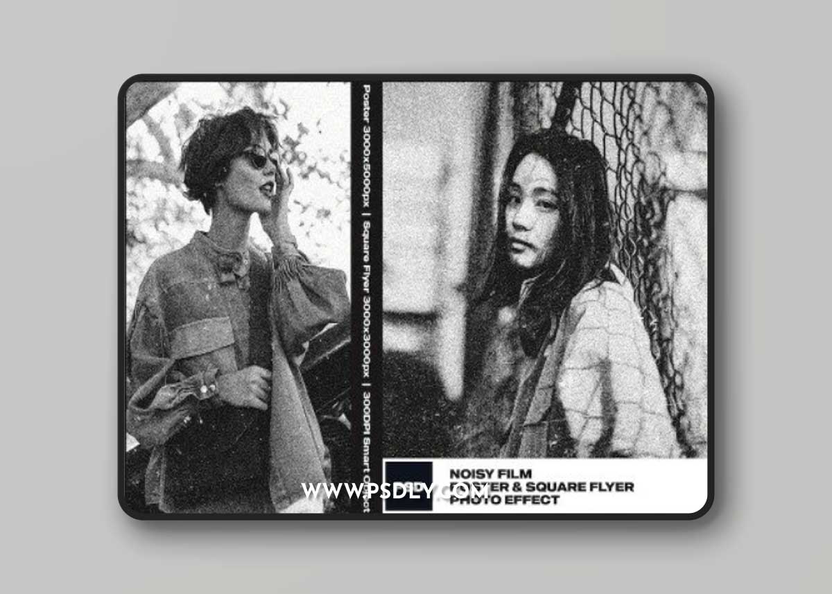 Noisy Film Photo Effect