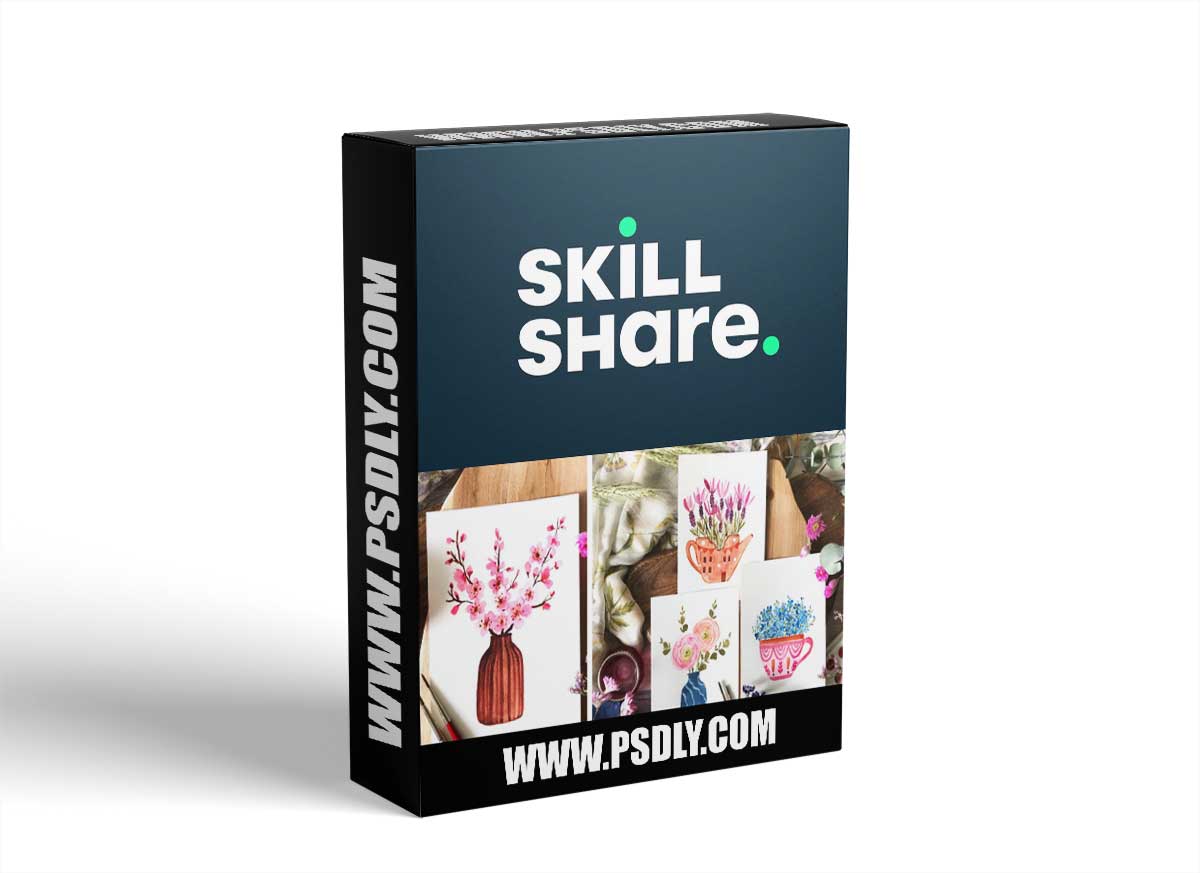 Paint Watercolor Florals to Build a Daily Creative Routine