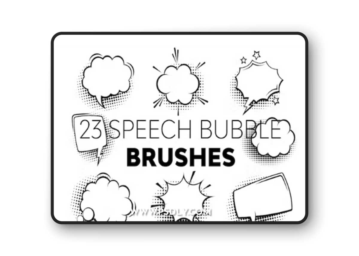 Speech Bubble Brushes