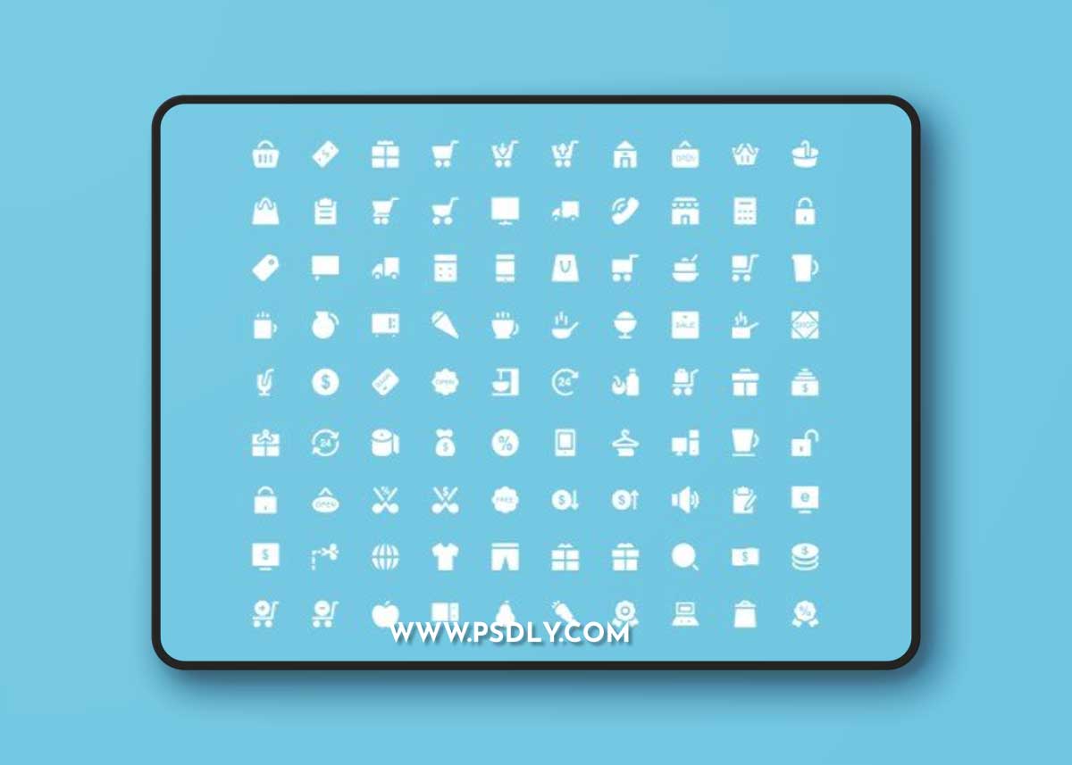 UI8 - 7930 Glyph Icons