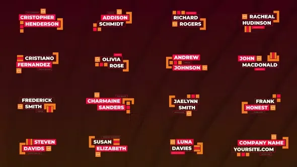 Videohive Abstract Titles 45056348