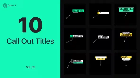 Videohive Call Out Titles Vol. 05 45094566