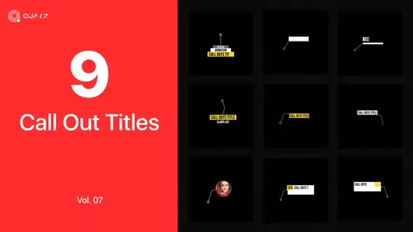 Videohive Call Out Titles Vol. 07 45094595