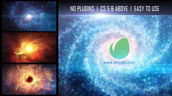 Videohive Galaxy Logo Reveal 12094601