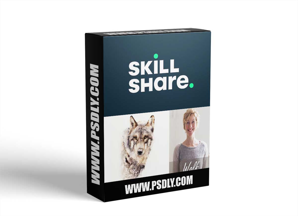 Wolf. A Free-Flow Watercolour Masterclass with Jane Davies