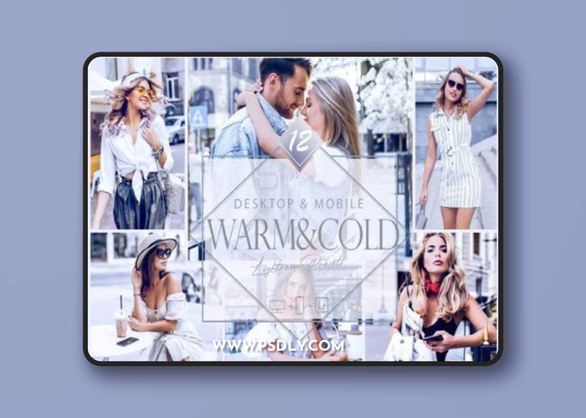 12 Warm & Cold Lightroom Presets, Cool