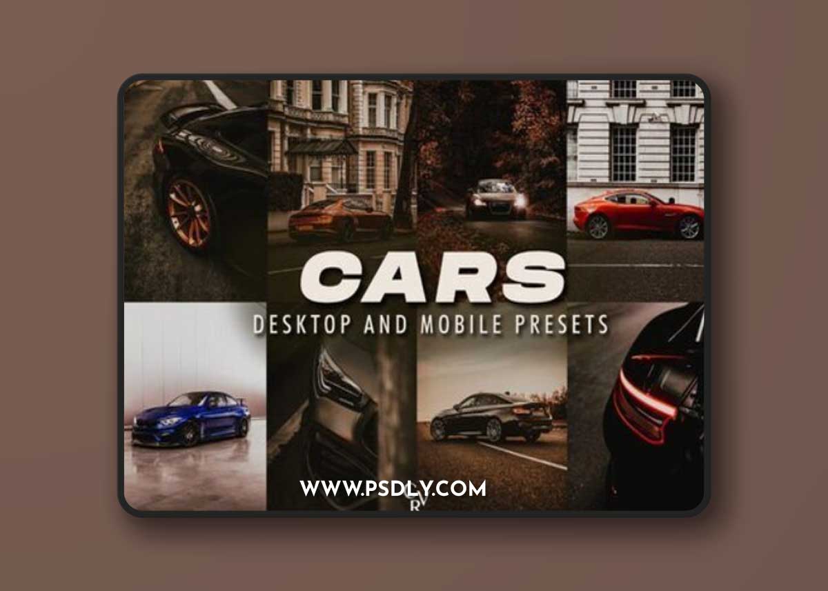 15 Cars Lightroom Presets