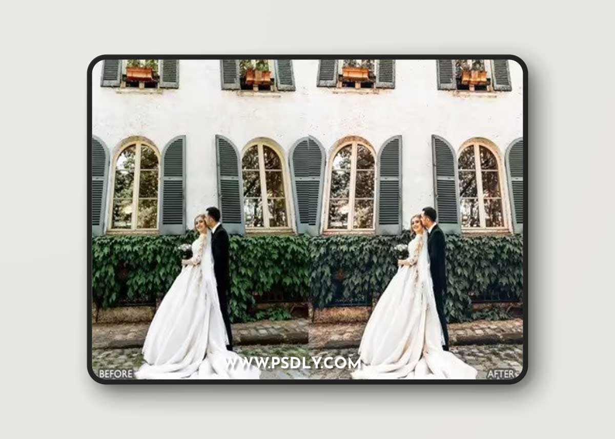 50 Wedding Preset Pack for Lightroom and Photoshop