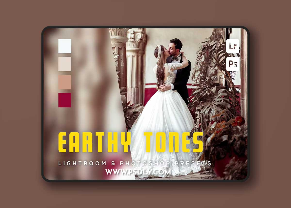 6 Earthy Tones Lightroom and Photoshop Presets