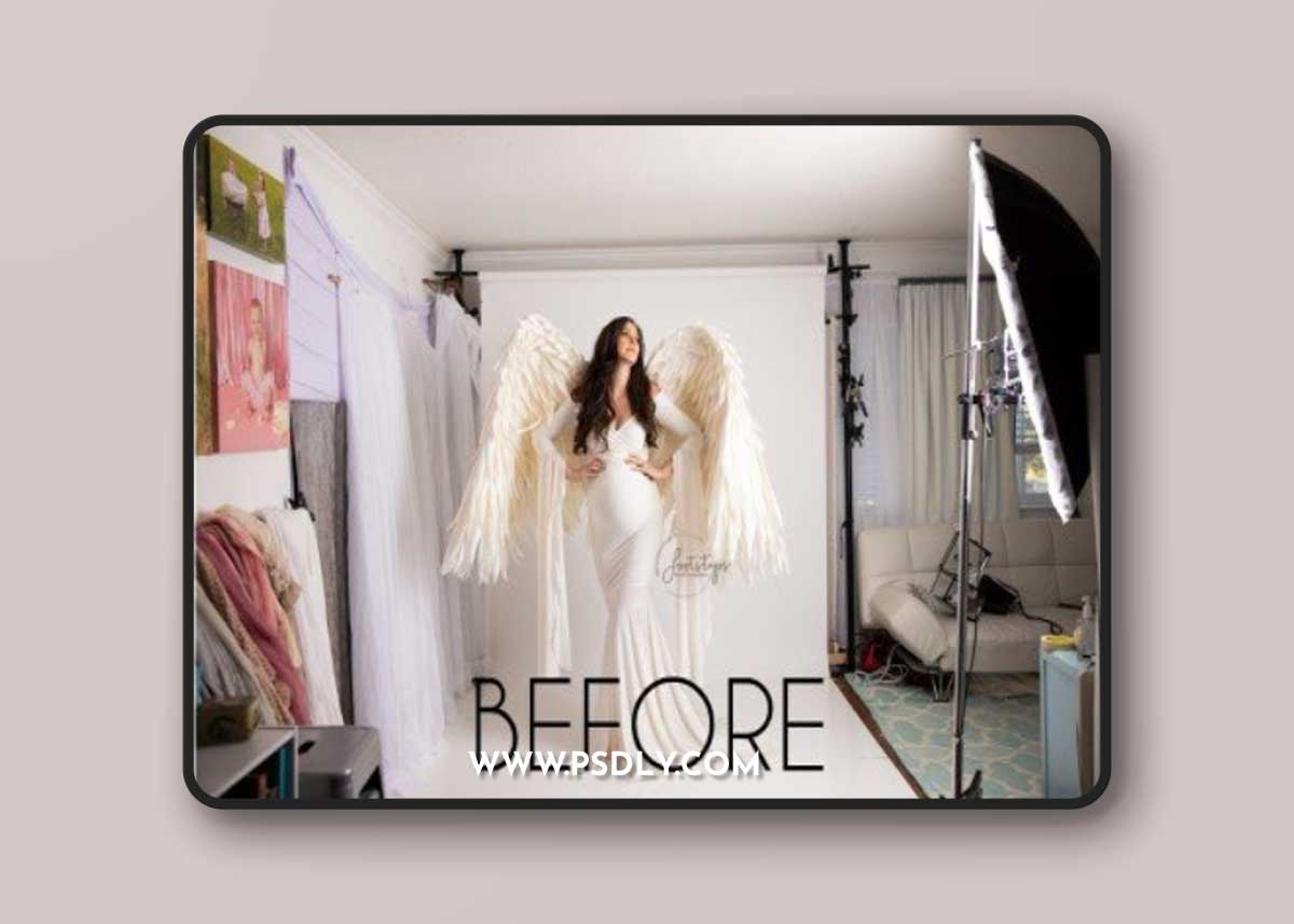 The Sorcery Sauce [Solid Background Extending + Fixing Action Set]