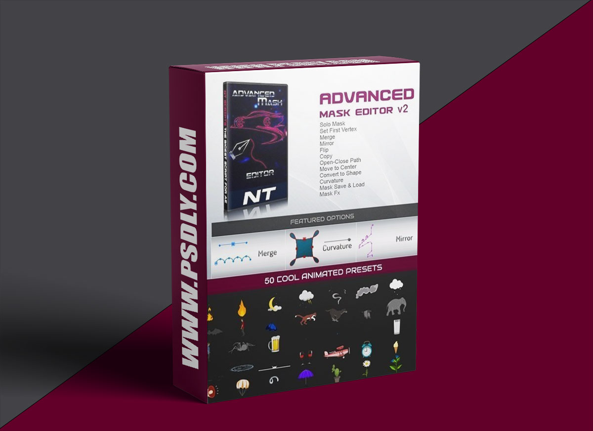 Aescripts Advanced Mask Editor v2.3 Win/Mac