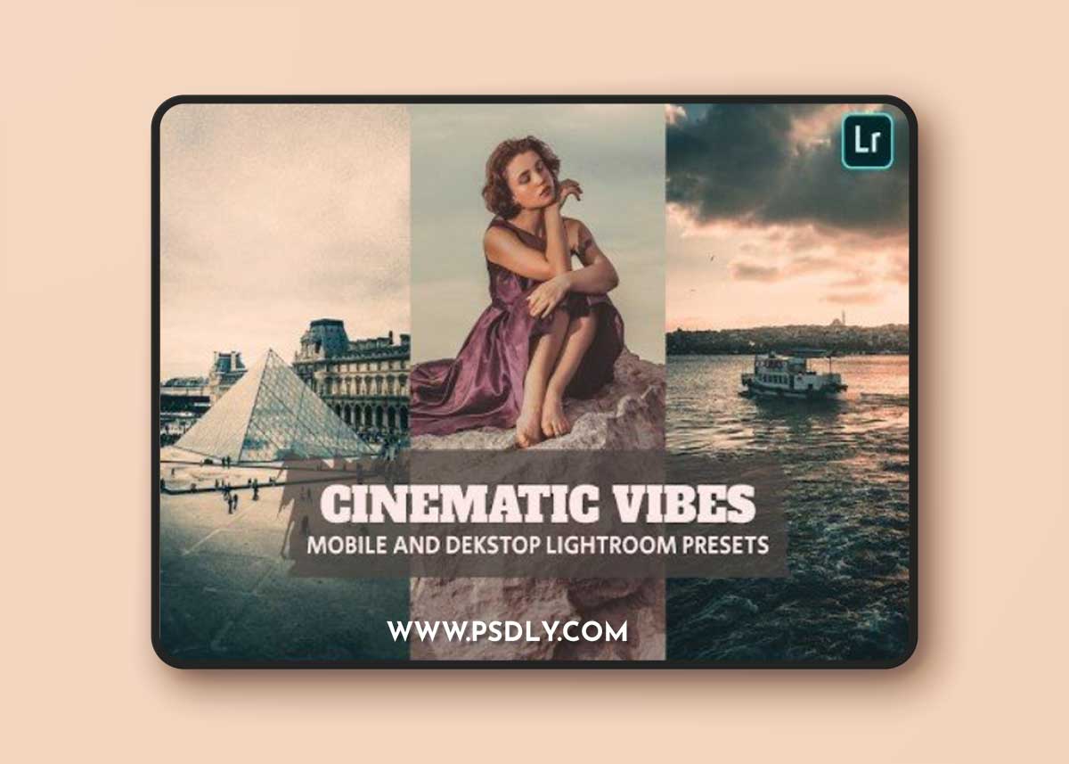Cinematic Vib Lightroom Presets Dekstop and Mobile