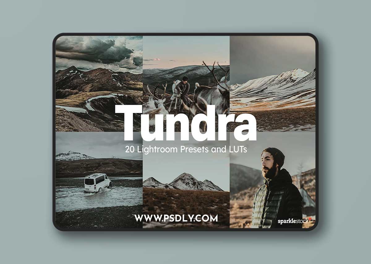 Creativemarket - 20 Tundra Lightroom Presets and LUTs