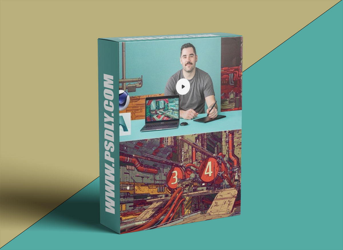 Domestika – 3D Toon-Style Environment Art with Arnold