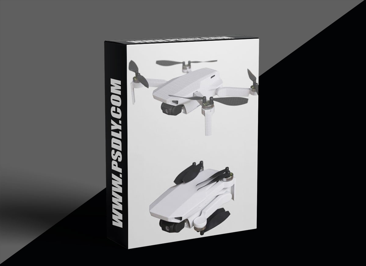 Gumroad - Advanced Hard Surface Product Modeling and Rendering Tutorial (Drone in Cinema 4D & Octane Render)