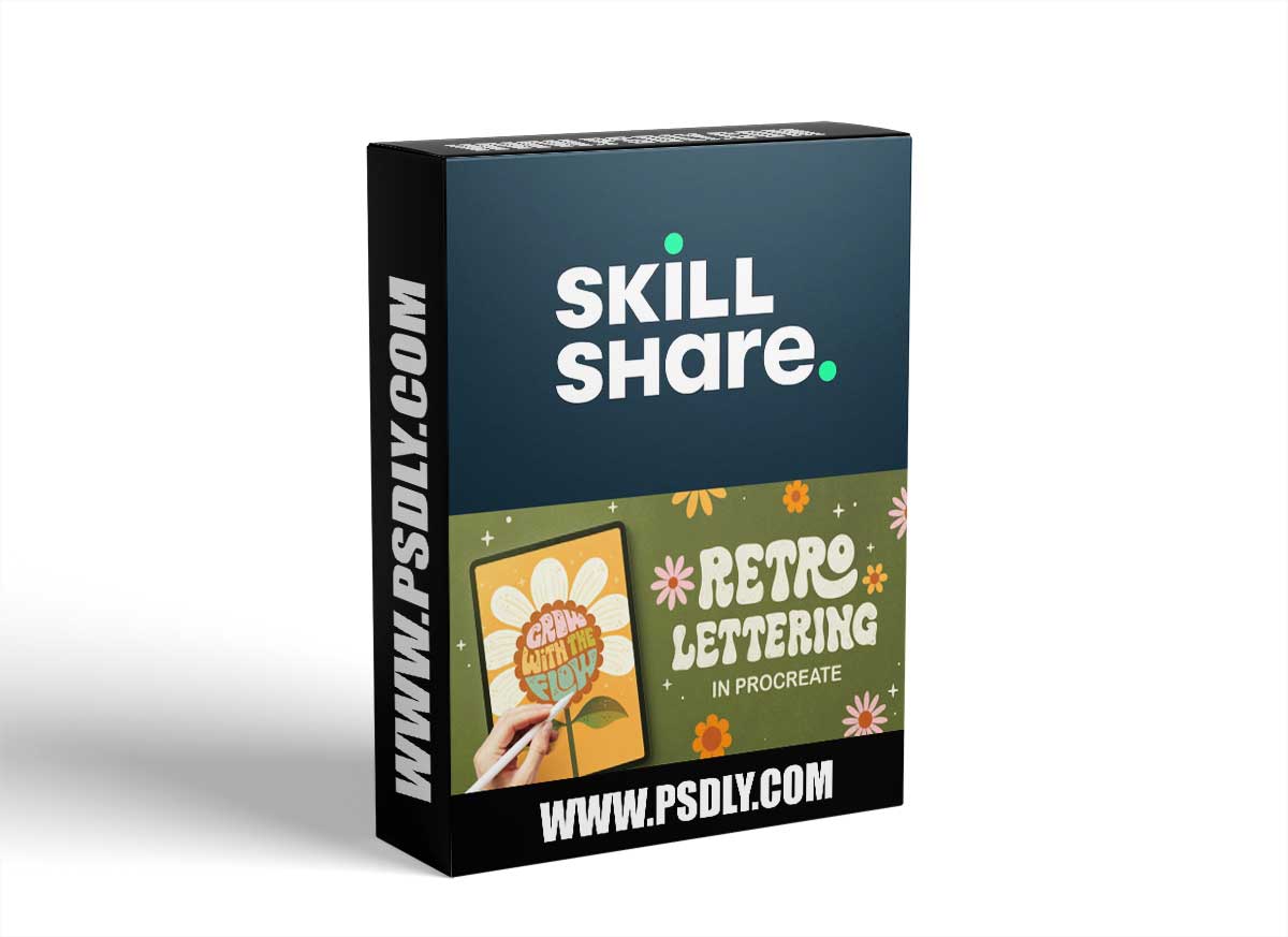 Retro Hand Lettering in Procreate