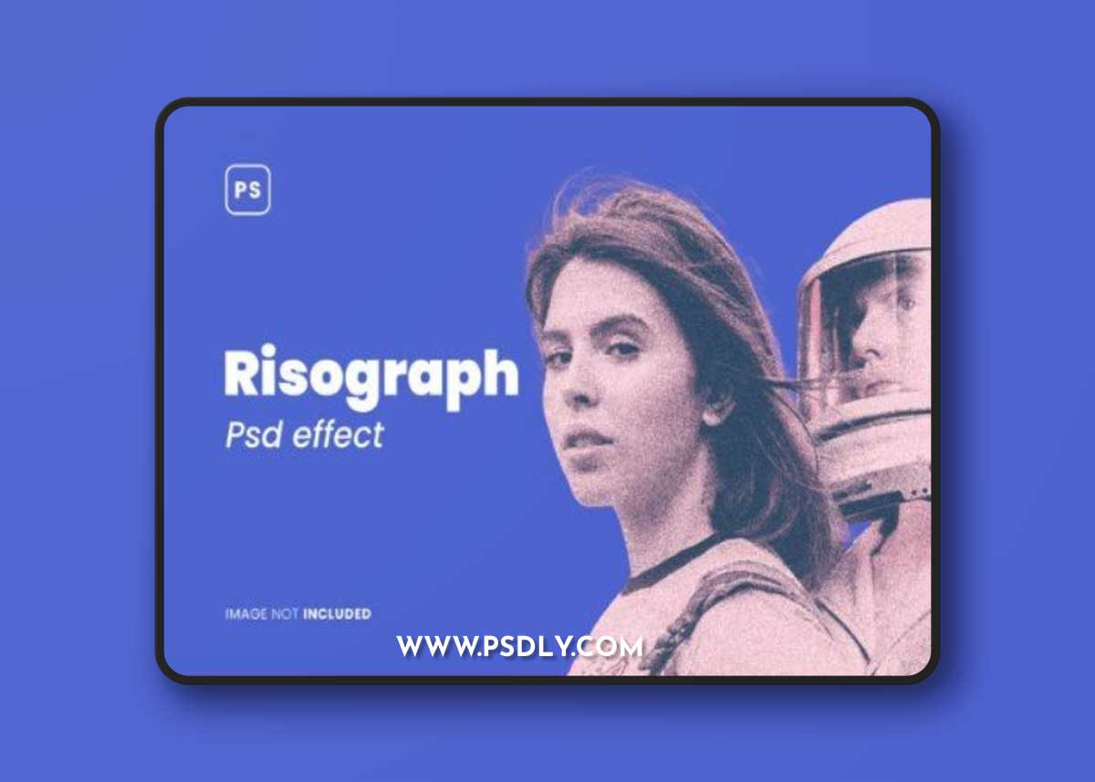 Risograph Photo Effect
