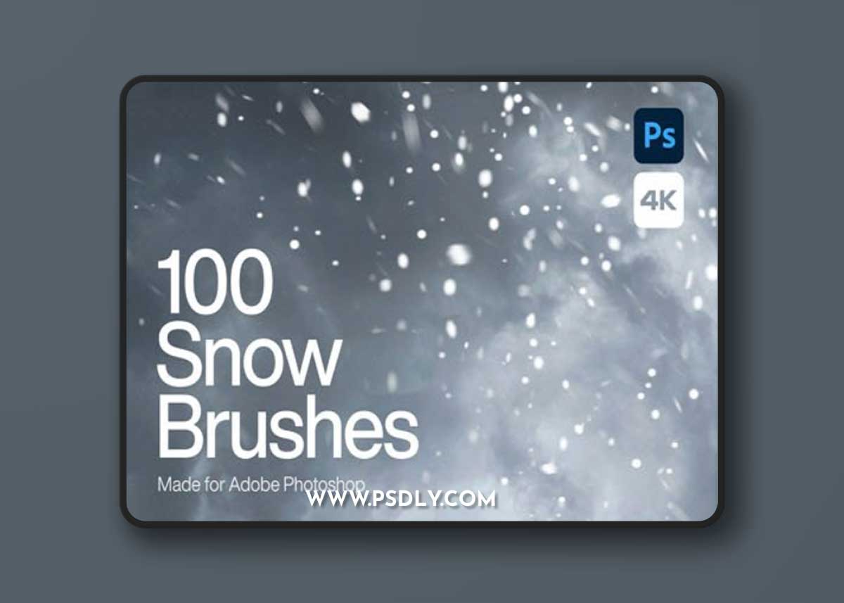 Snow Photoshop Brushes +Textures