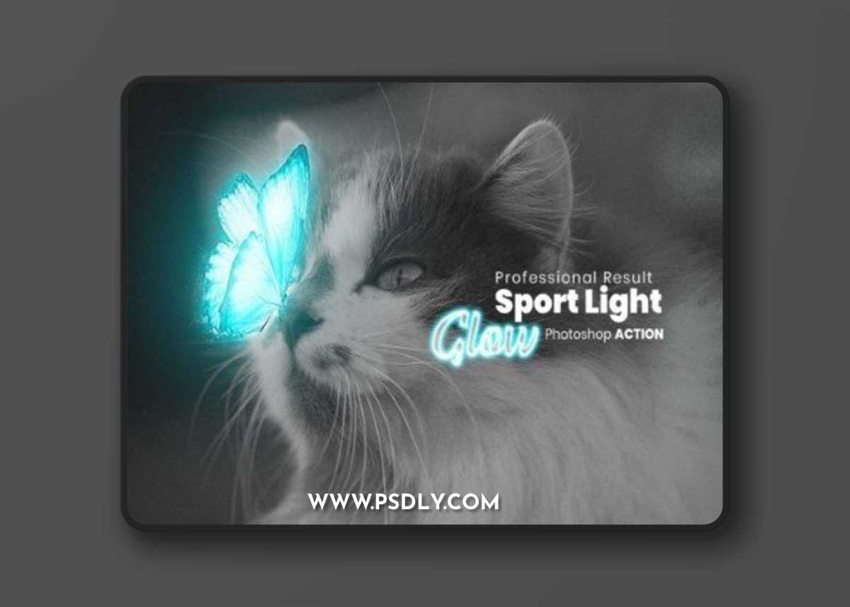 Sport Light Glow Photoshop Action