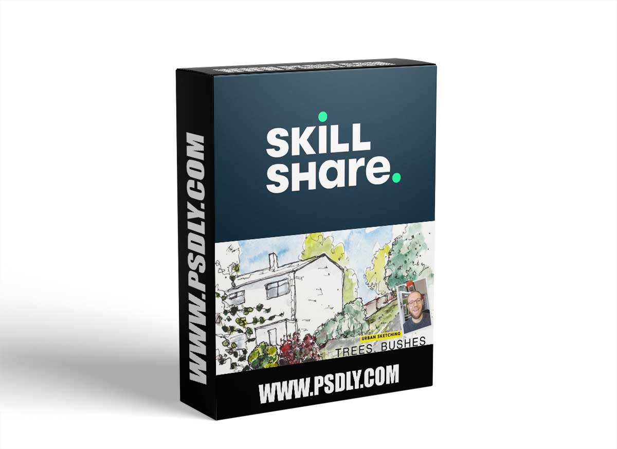 Urban Sketching Basics - Trees, Bushes, Hedges, Flowers and Greenery