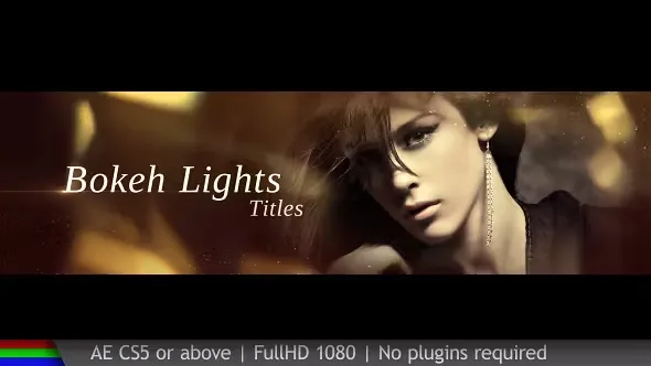 Videohive Bokeh Lights Titles 18178822
