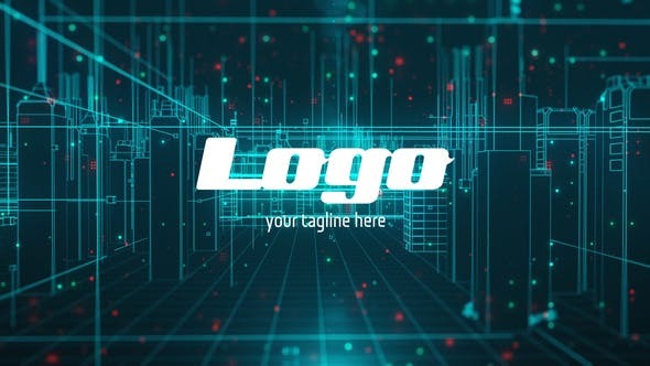 Videohive Digital City Logo Reveal 22839956
