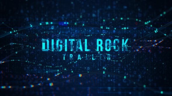 Videohive Digital Rock Trailer 21176480