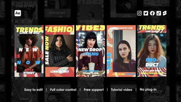 Videohive Fashion Week Instagram Reels 45777835