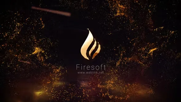 Videohive Gold Particles Logo 45348818