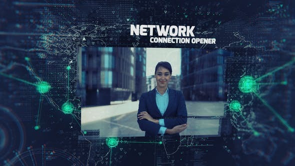 Videohive Network Connection Opener 22710777