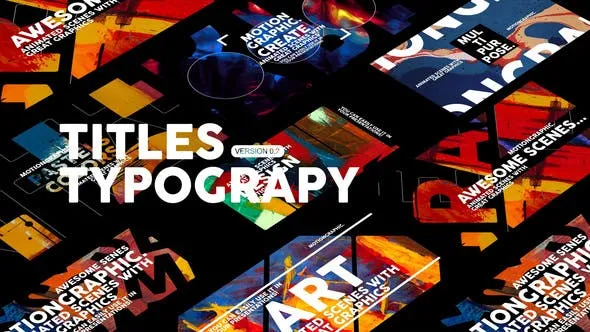 Videohive Typography Scenes 45753923