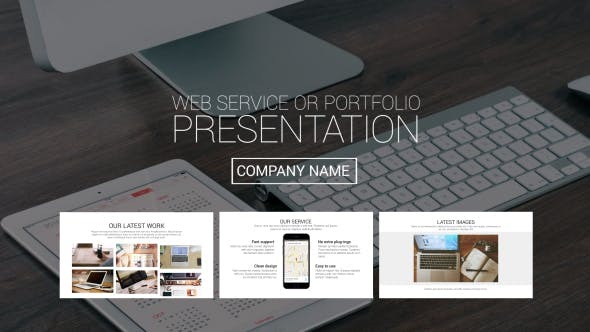 Videohive Web Service or Portfolio Presentation 13481724