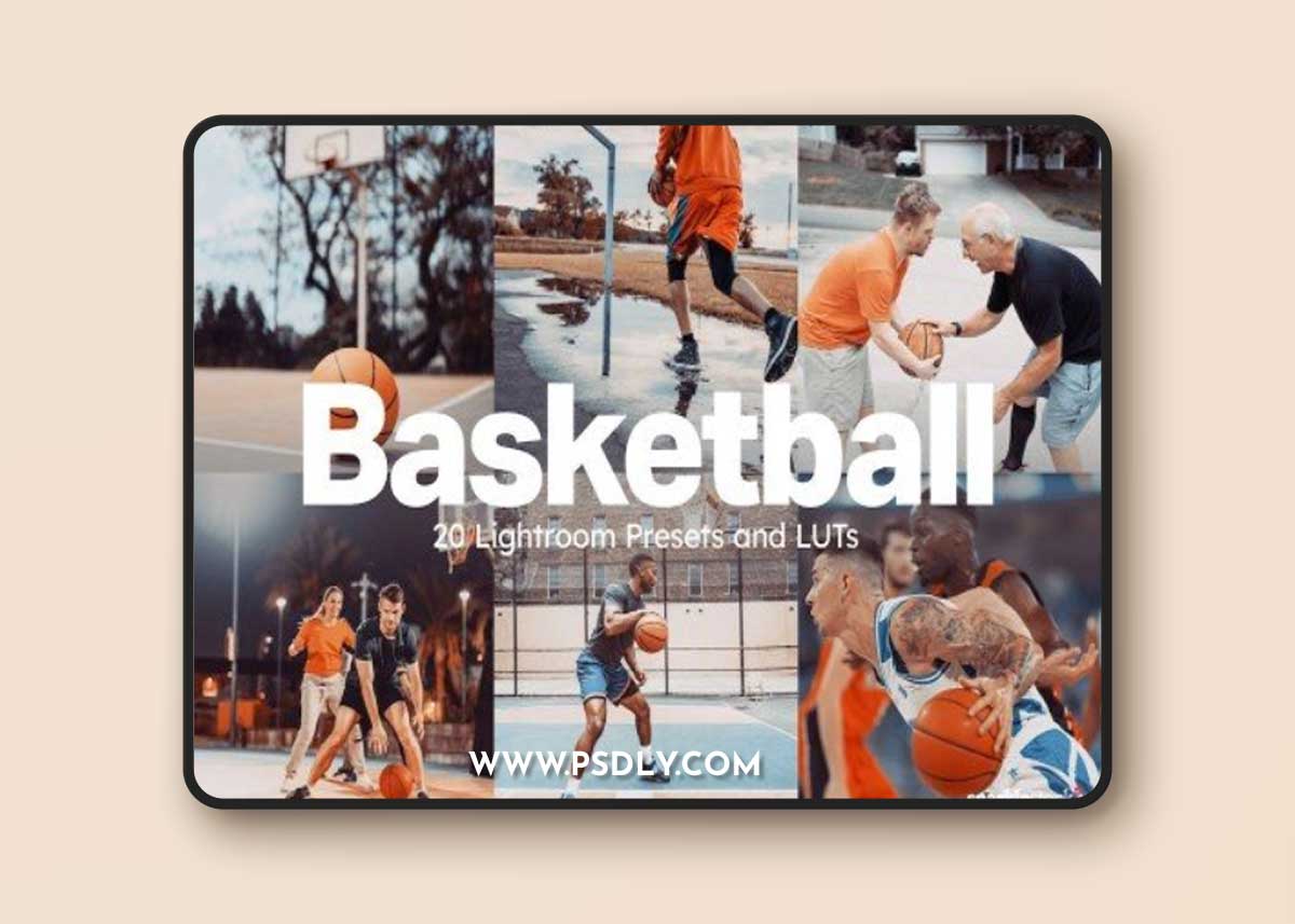 20 Basketball Lightorom Presets and LUTs