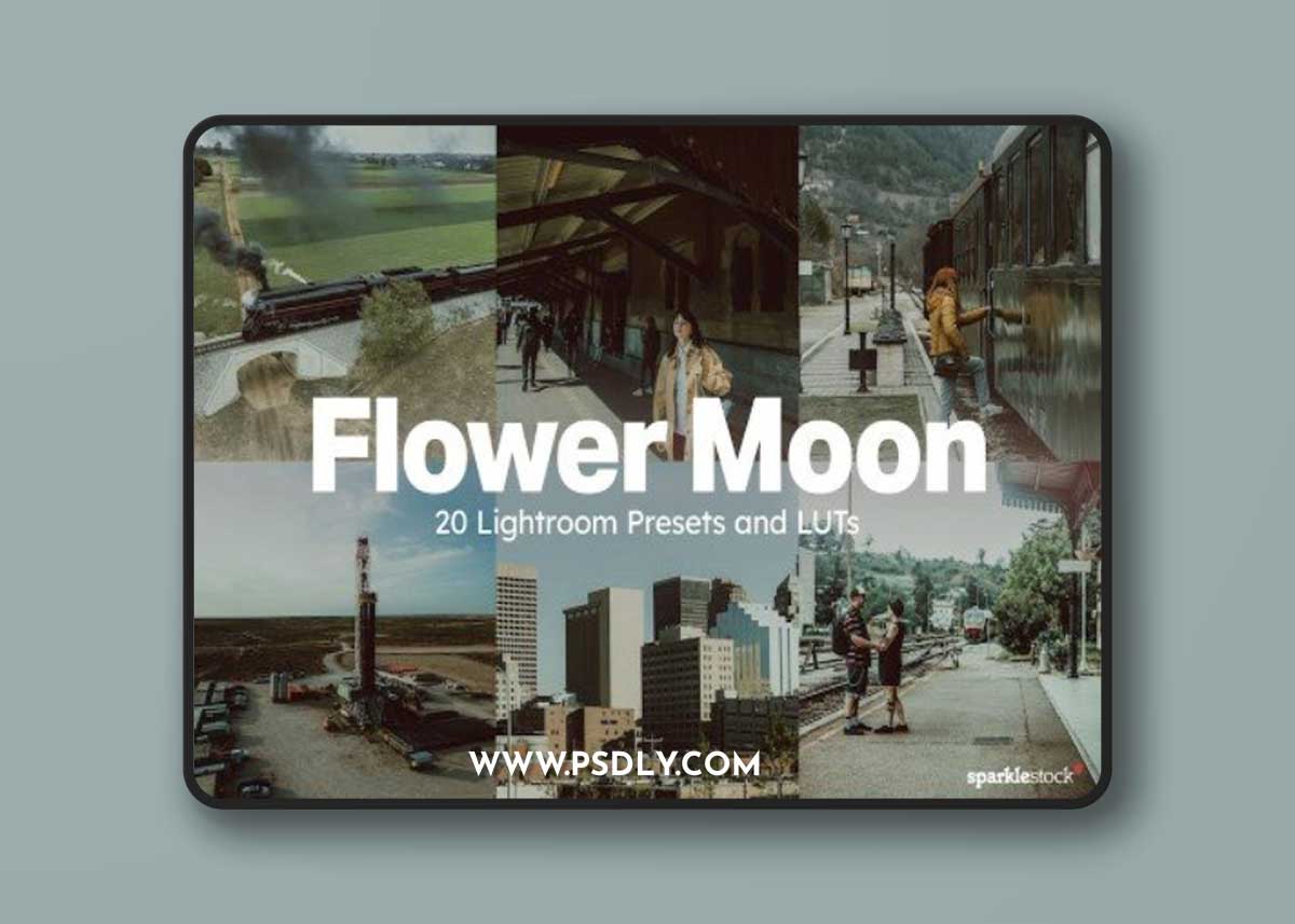 20 Flower Moon Lightroom Presets and LUTs