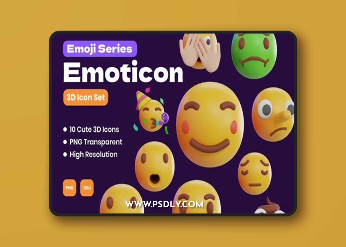 3D Emoticon Illustration 528QZ8B